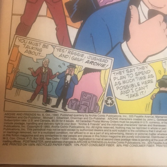 7 Archie and Friends Comics (#1-7) (1992-94) - Picture 14 of 16